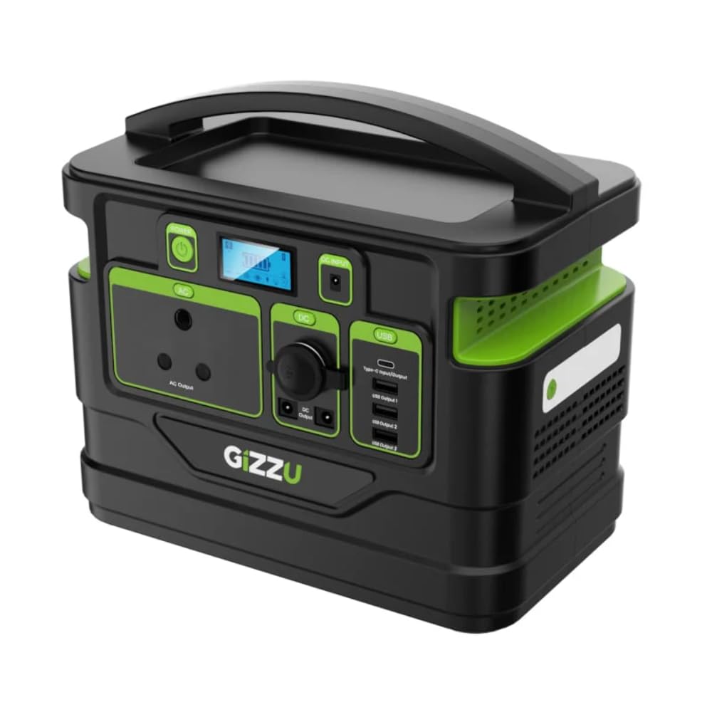 Gizzu 300W-296Wh 1 x 3 Prong SA Plug Point Portable Power Station